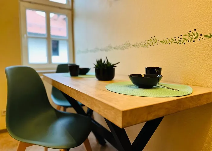 Dombergblick - Suhl, Stadtmitte Daire Suhl